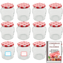 Tarros de cristal de 720 ml ovalados
