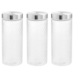 botes de cristal alargados de 2,2 litros