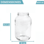 3 Botes de 4 Litros