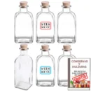 6 frascas de 500 ml