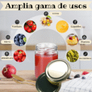 12 Tarros de Cristal de 350 ml con Tapas de metal doradas