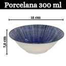 Cuencos de Porcelana de 300 ml
