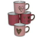 Tazas de cerámica de 320 ml Enamorados
