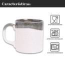 Tazas De Porcelana 320 ml Azul