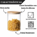 3 Botes de Vidrio de Borosilicato (950 ml)